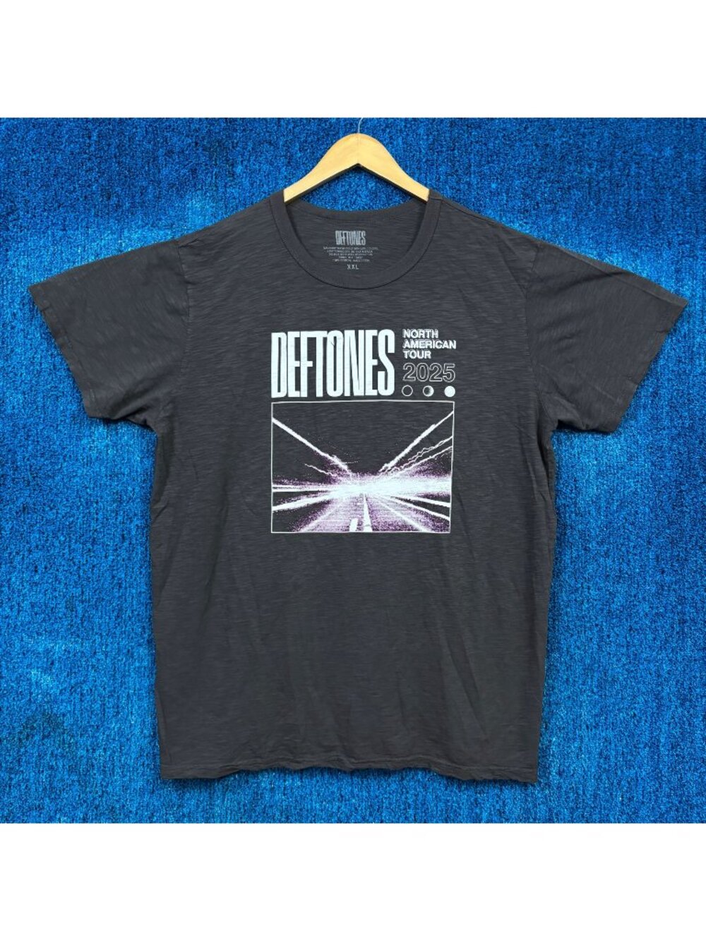 Deftones 2025 North American Tour Dates & Stops Rock Tee XXL